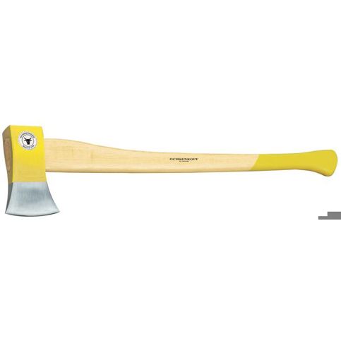 Ochsenkopf - OX 248 E-1257 Spalt-Fix Axt mit Eschenstiel (1250 g, 700 mm, nachschleifbar)