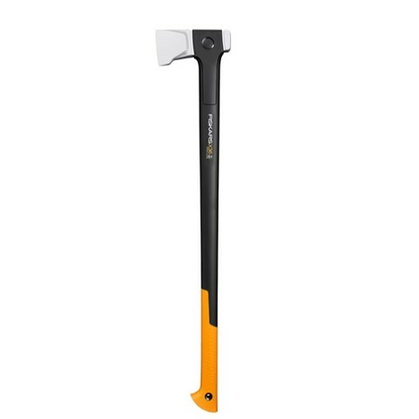 Fiskars - X36 - Robuste Spaltaxt mit 915 mm Länge, Stahlkopf, Kunststoffgriff, 2540 g, 1 Stück, Aufhängerloch & Schutzkappe