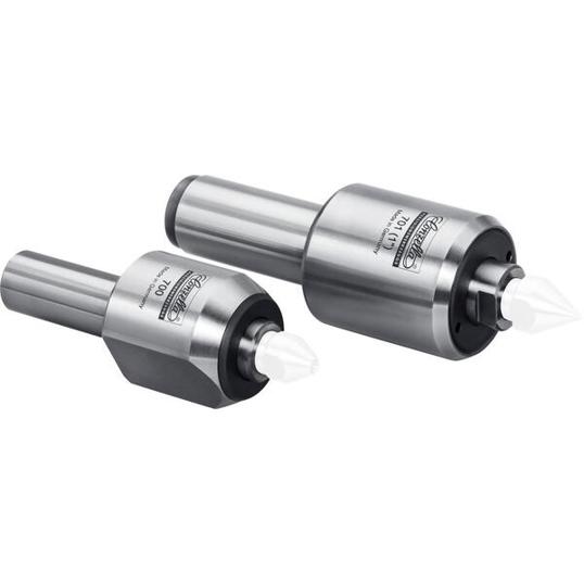 Conzella Präzisionswerkzeuge - 701 D20 Drehbankspitze mitlaufend 12mm, 3000min-1, zylindrisch 20mm, 118mm, ohne Freifläche