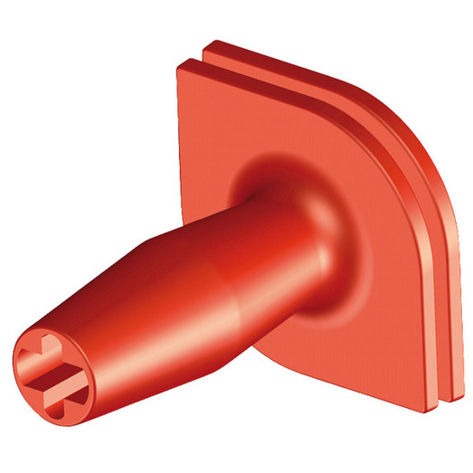 Gedore - 108 UNI PVC Handschutzgriff für 8-kant und ovale Meißel (85mm x 130mm)