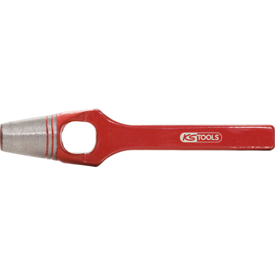 KS Tools - 129.2027 Locheisen 27mm Spezial-Werkzeugstahl DIN 7200 Form A 175mm