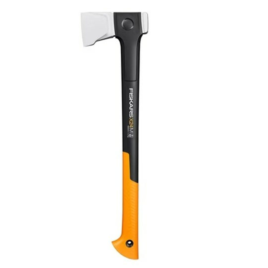 Fiskars - X24 - Spaltaxt 600mm, 1 Stück, Stahl, Schwarz/Orange, 1700g